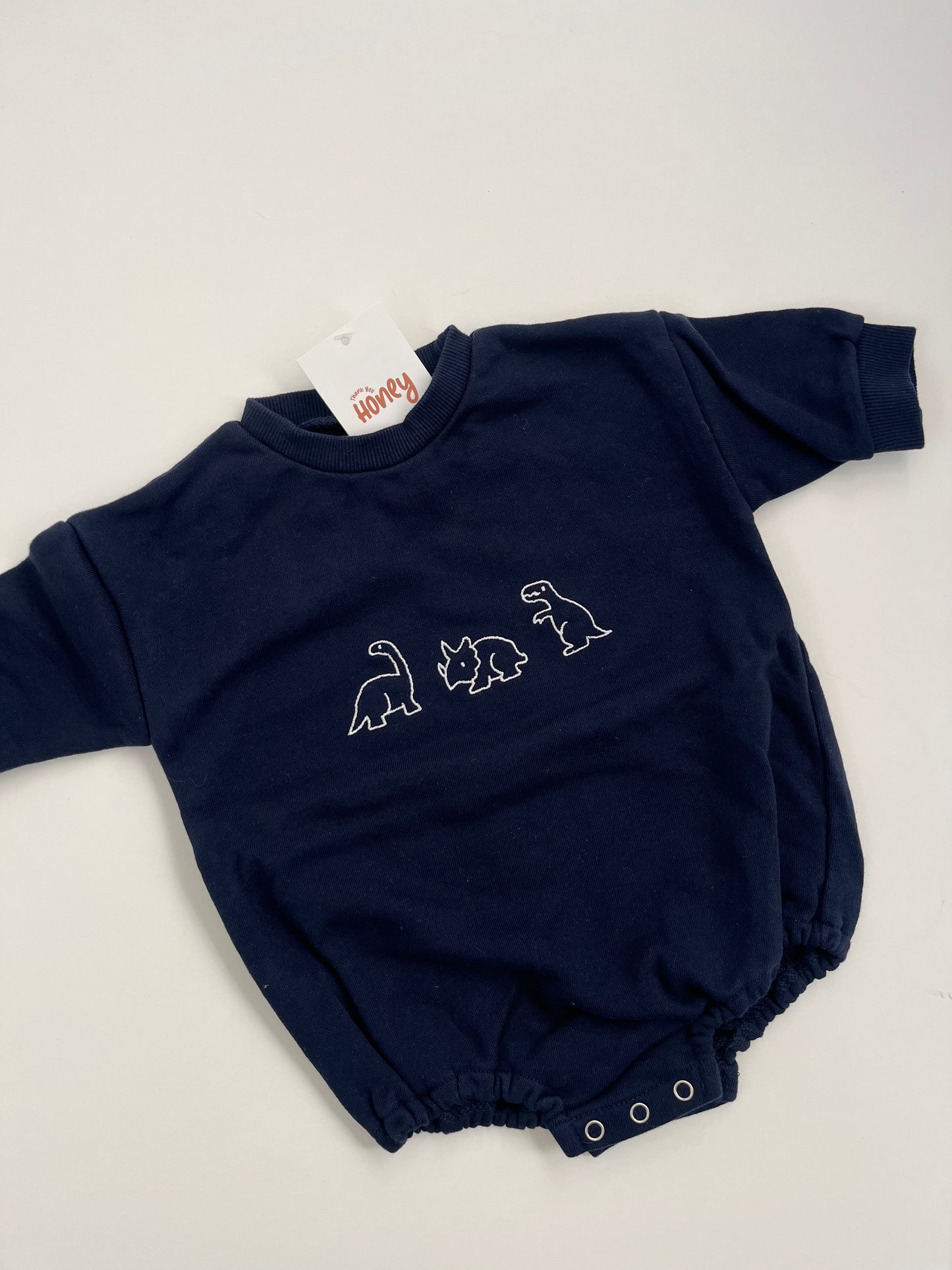 Dino Long Sleeve Romper