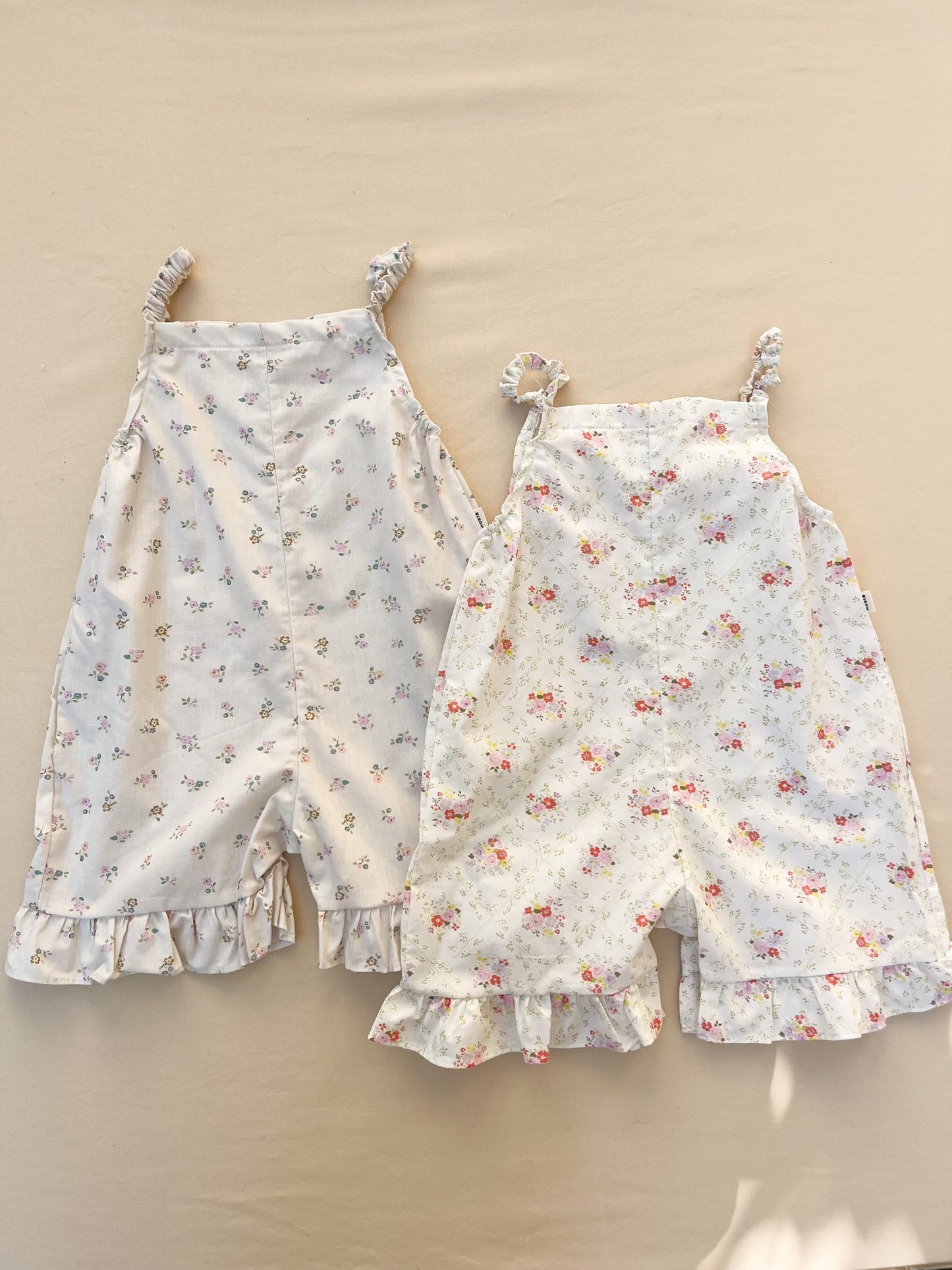 Floral Overalls