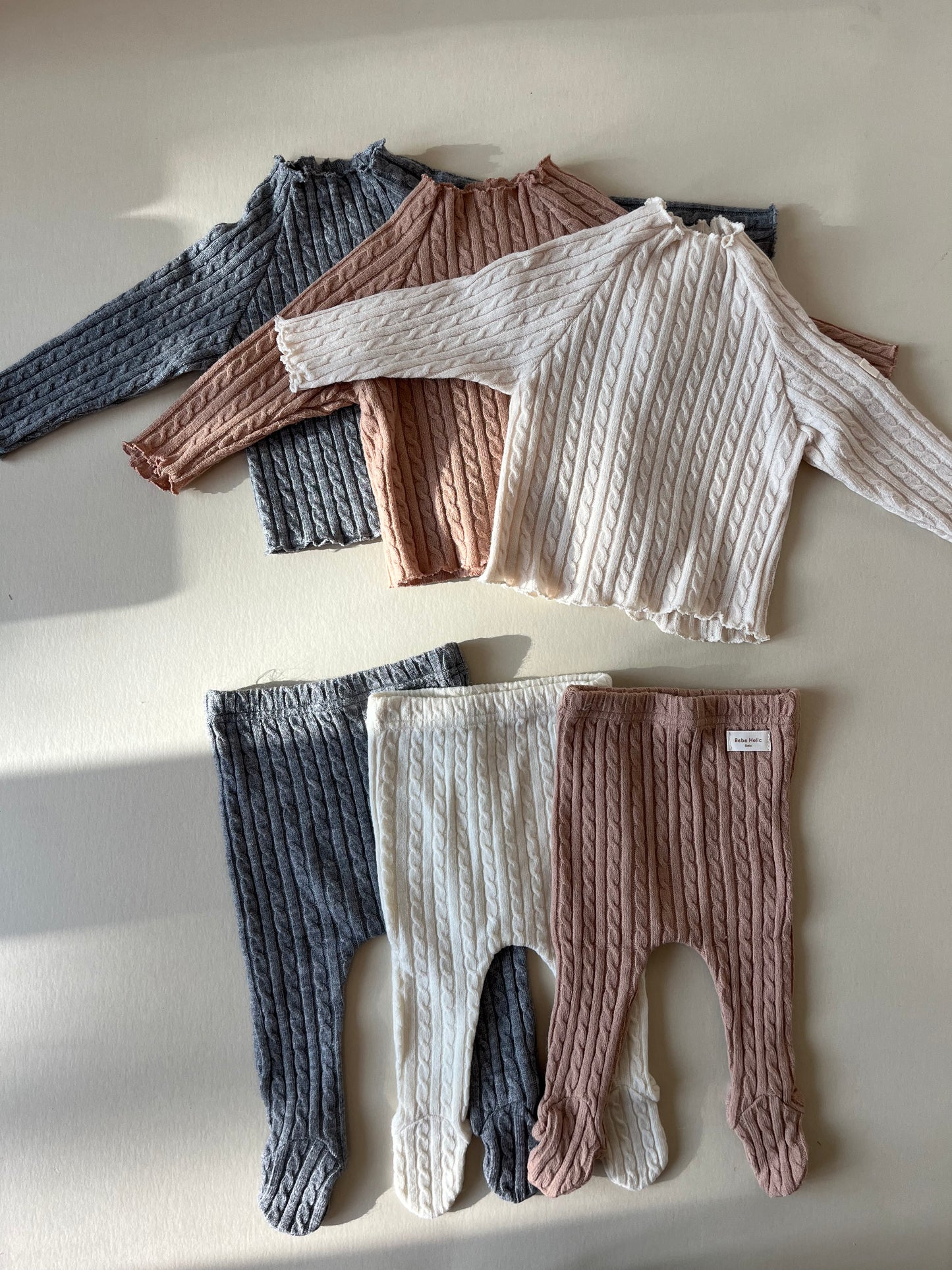 Cable Knit Tee