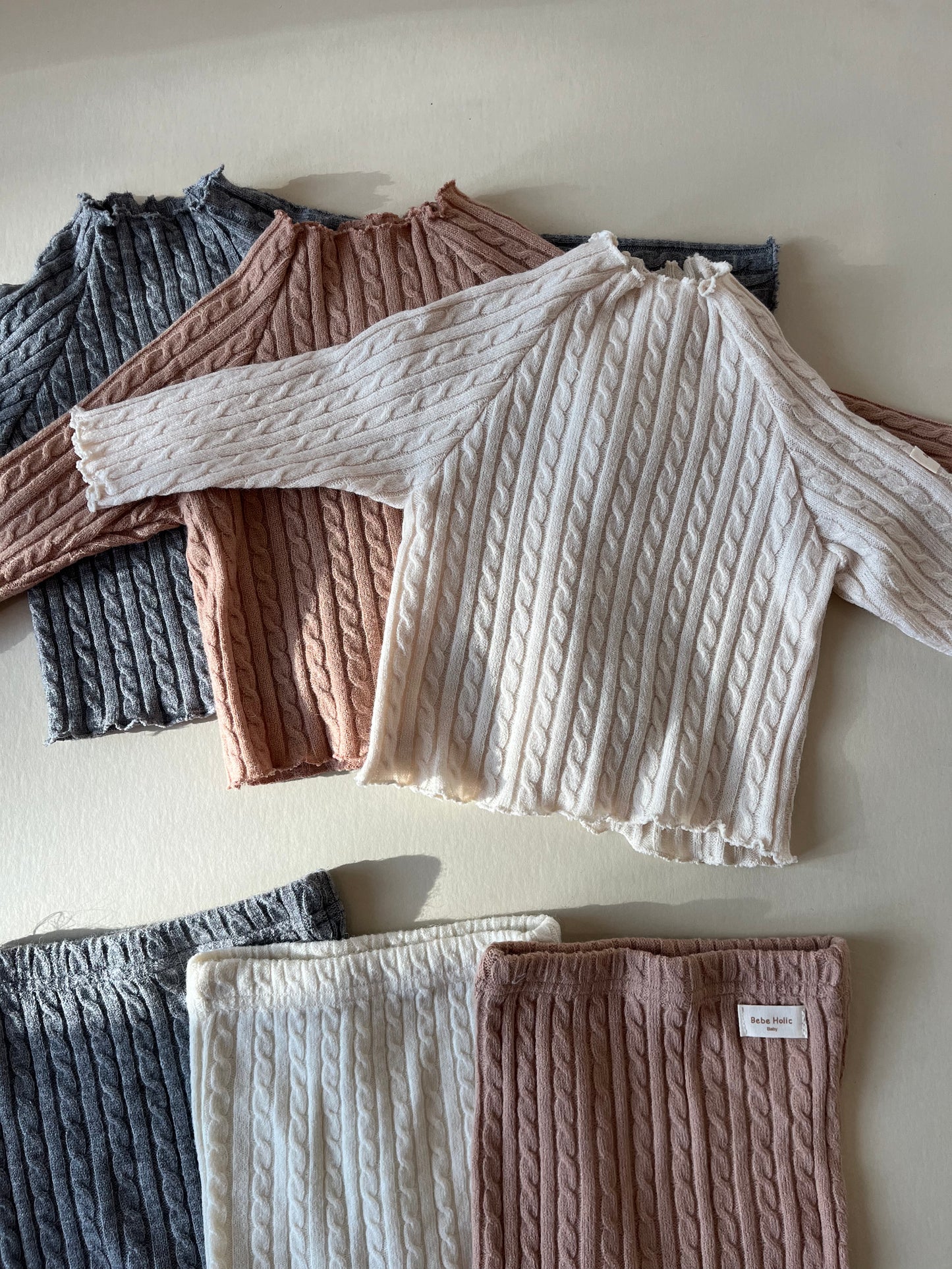 Cable Knit Tee