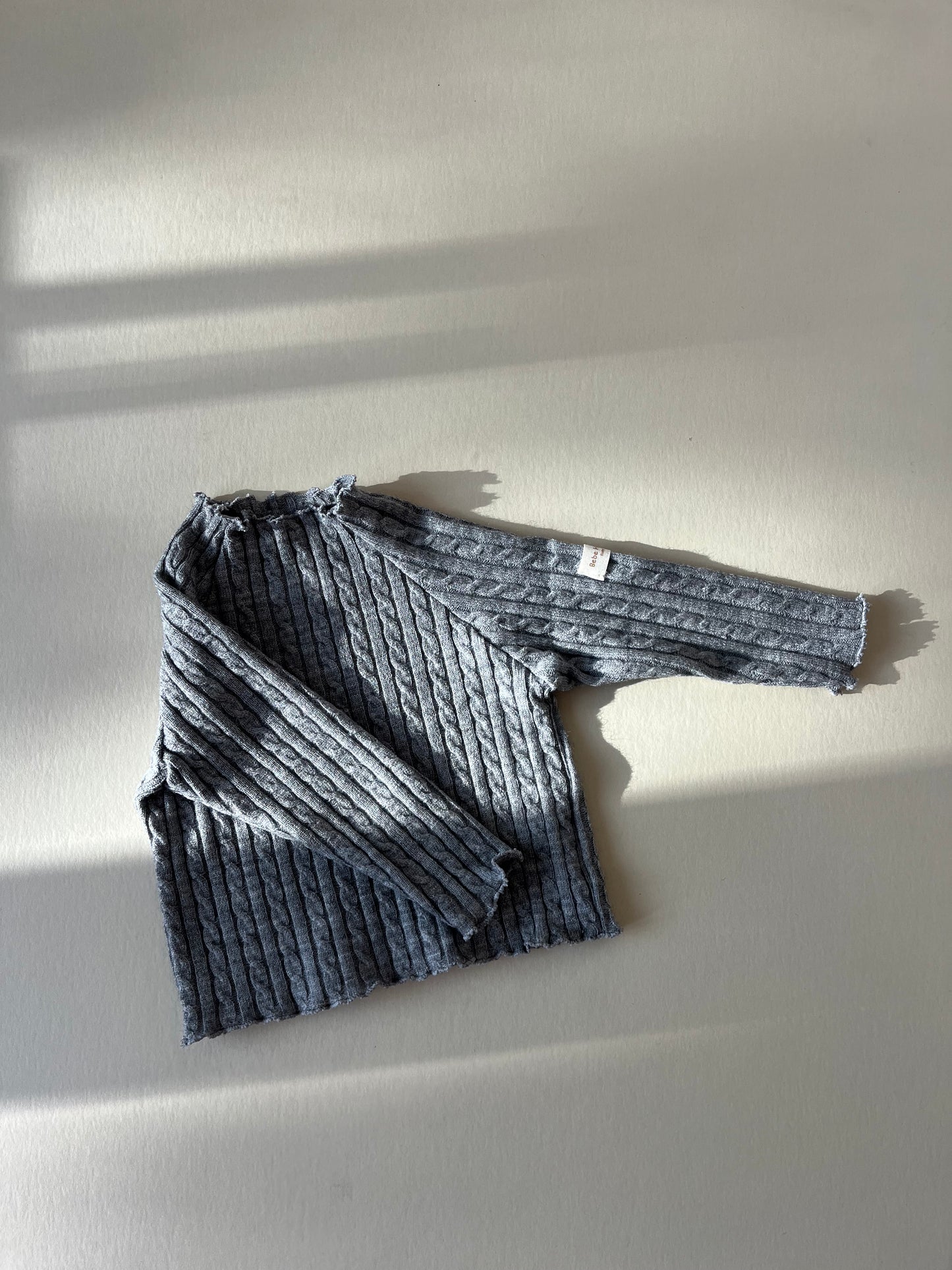 Cable Knit Tee