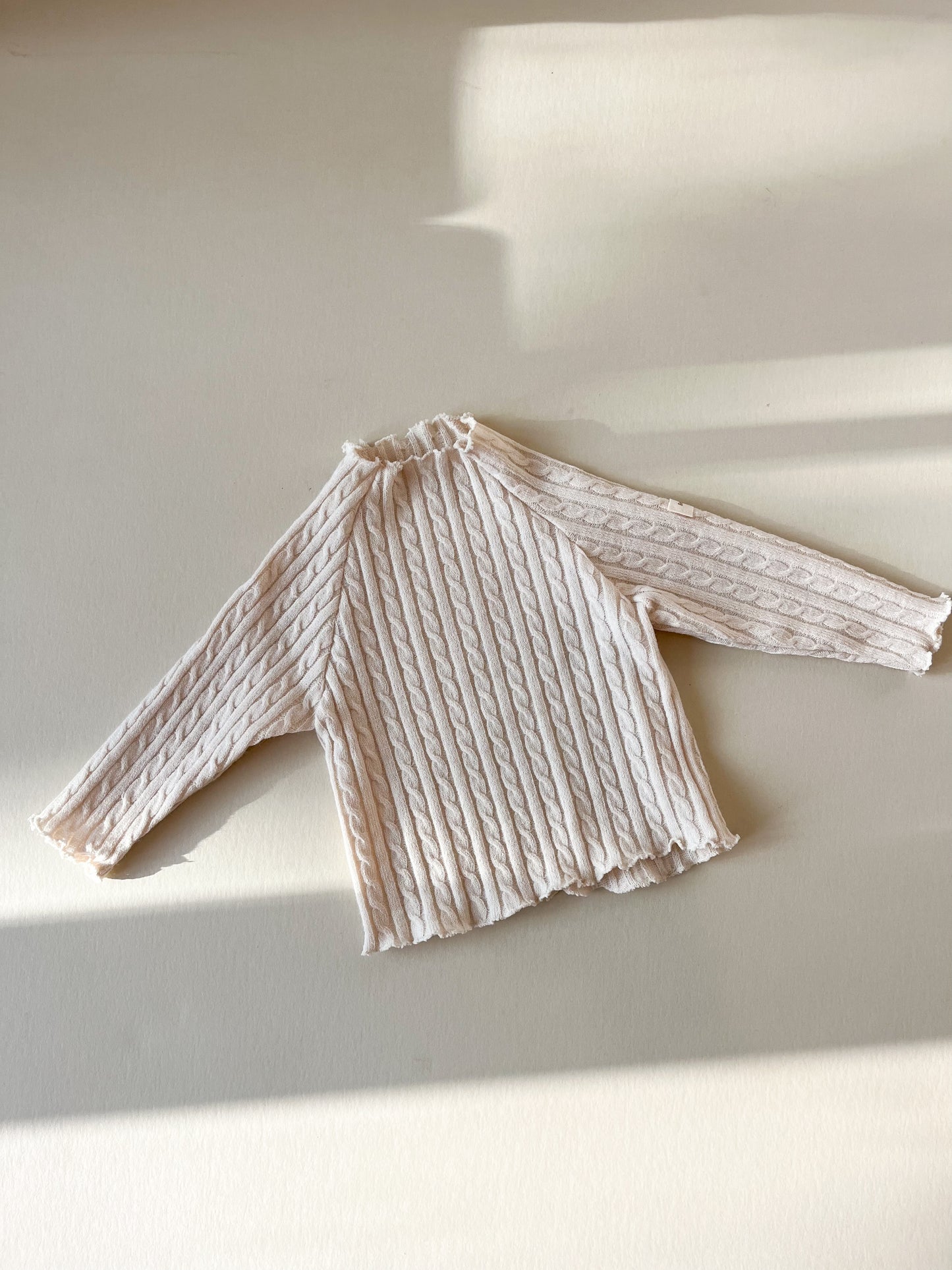 Cable Knit Tee