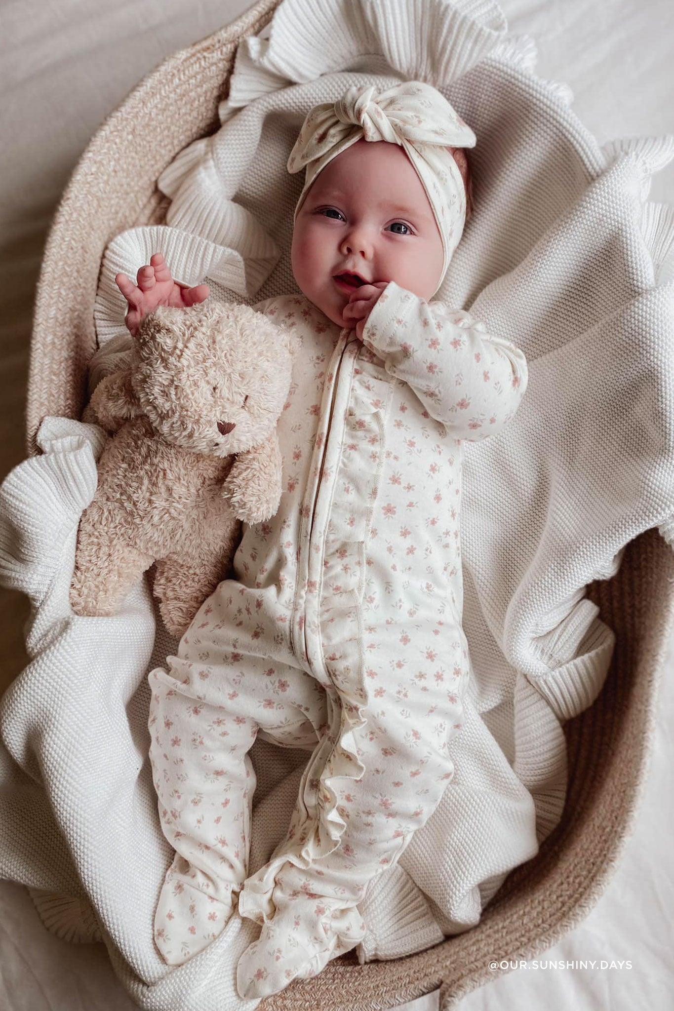 Organic Cotton Melanie Onepiece - Goldie Egret