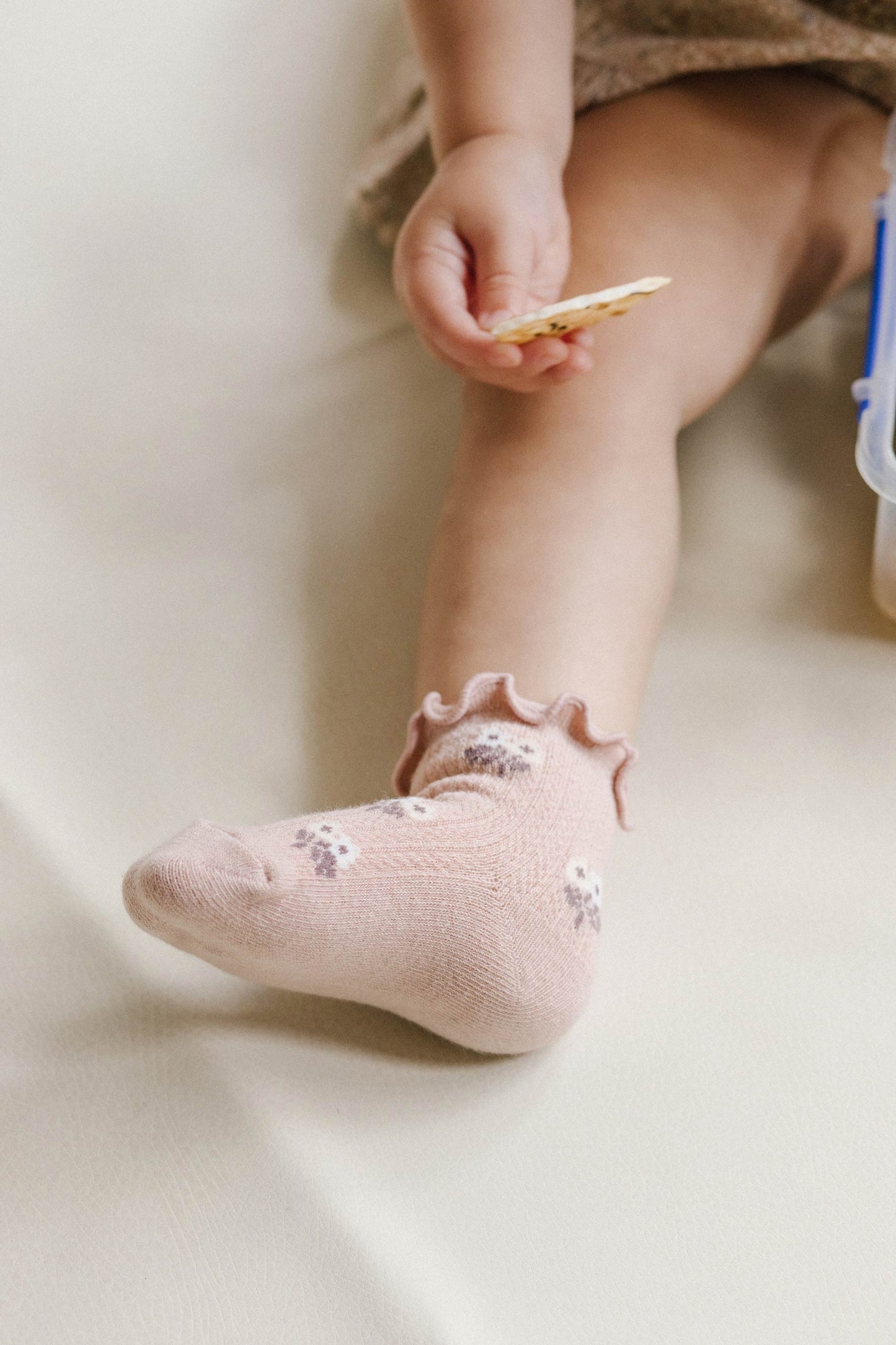 Alison Frill Ankle Sock - Dusky Rose