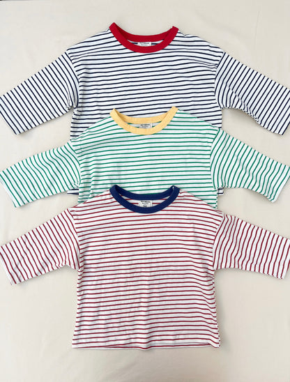 Colored Striped Tee