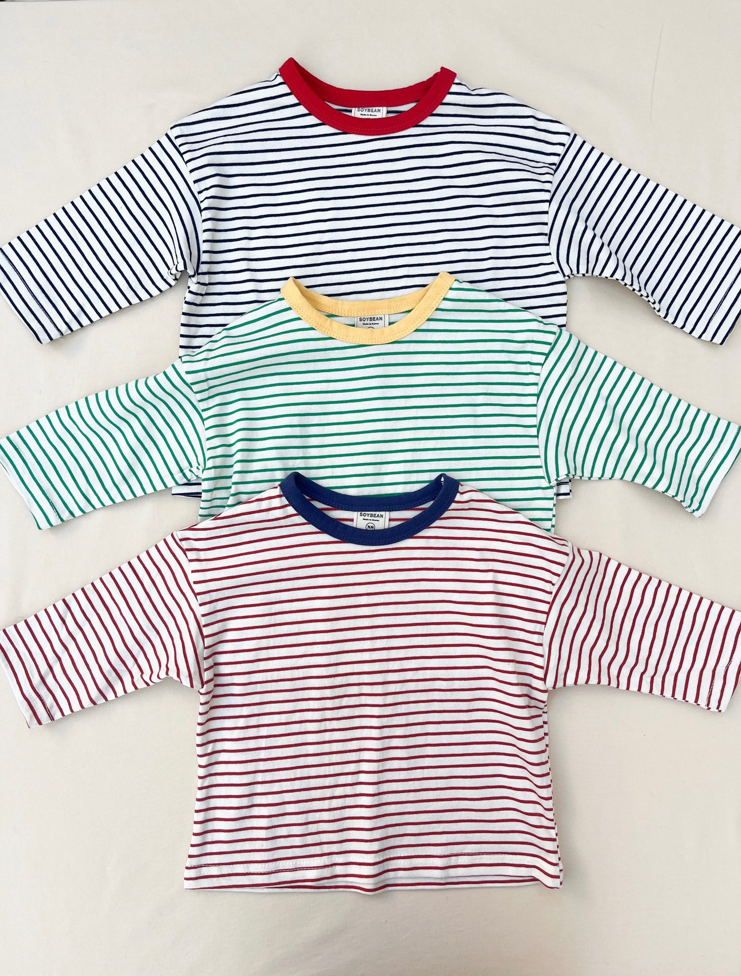Colored Striped Tee